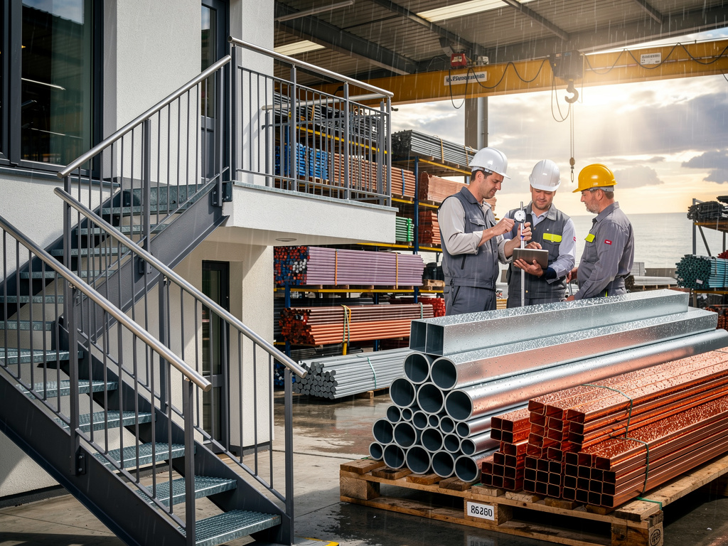 Какой металл выбрать для лестницы, крыльца и террасы: чтобы не ржавело 10–20 лет (09Г2С/нерж) | Блог компании ОборонСпецСплав