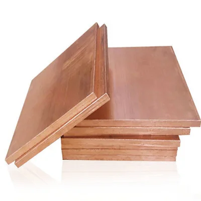 Медная плита М1ГК 40х365х150  ОборонСпецСплав