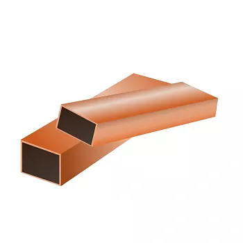 Труба медная прямоугольная М3 11x5.5x0.5 ГОСТ 20900-75